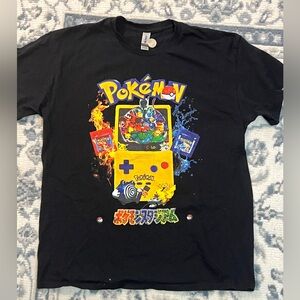 Vintage Pokemon gameboy tee size large
